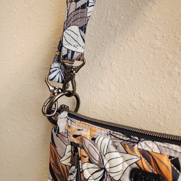 Lug Swivel Convertible Crossbody Bag Lily Grey Print - Picture 15 of 15